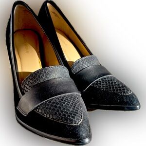 Saks Fifth Ave Black Pumps